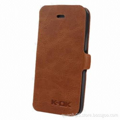 PU Leather Case for iPhone 5, Various Colors Available, OEM Orders Accepted